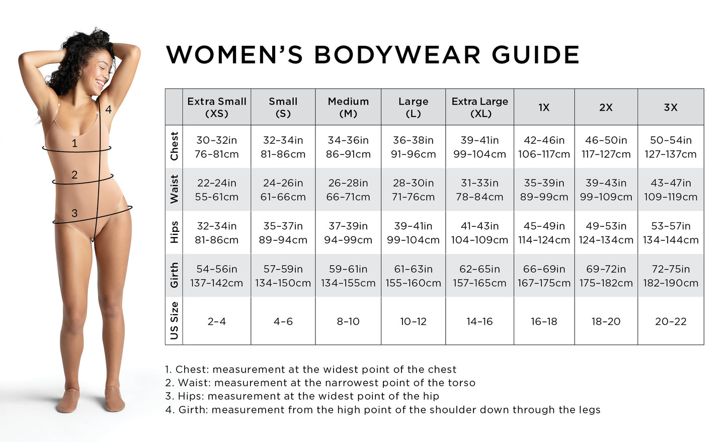 CULOTTE a vita bassa - Capezio Adulto