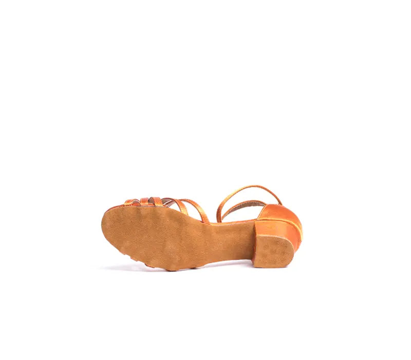 SCARPE DA BALLO LATINO PER BAMBINI -TAN