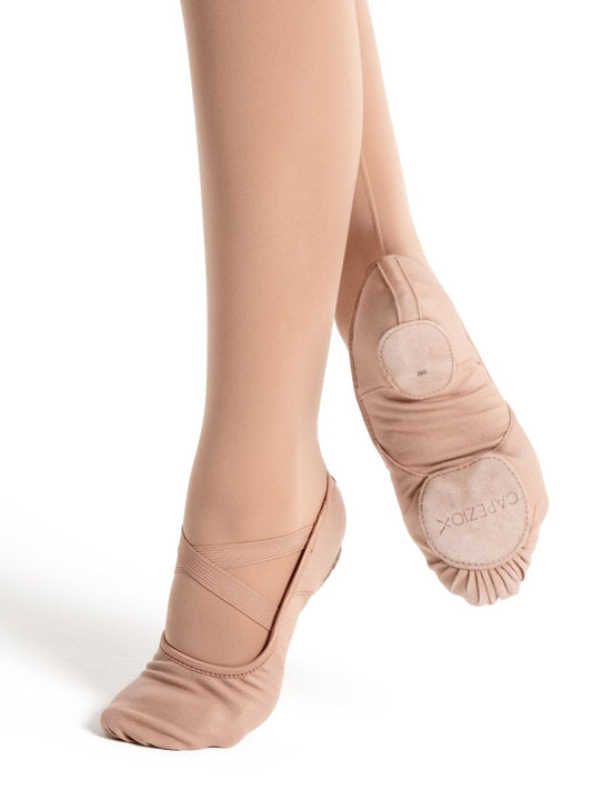HANAMI mezze punte in tela elasticizzate CAPEZIO