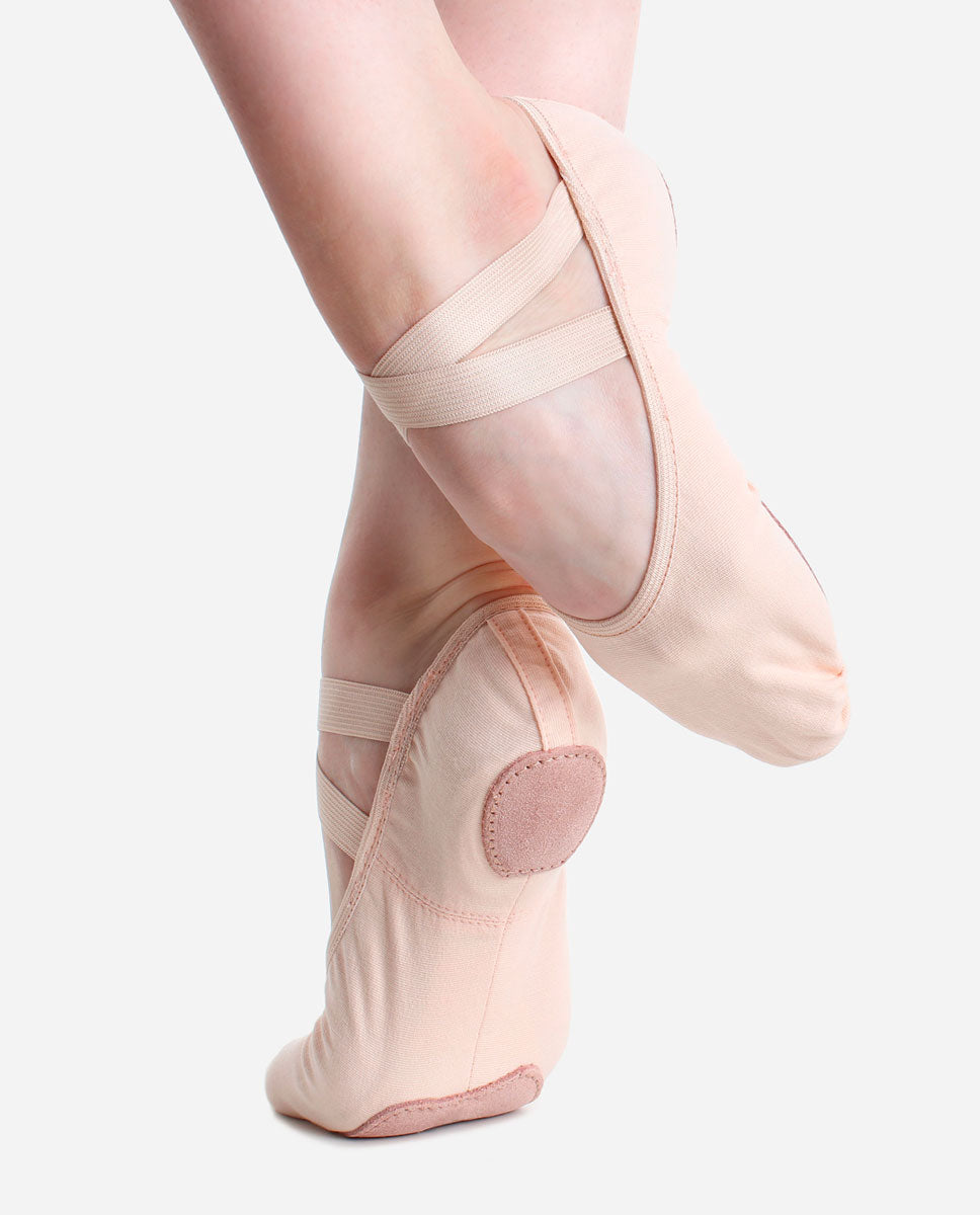 SD16 mezze punte in tela elasticizzata ADULTO SO DANCA